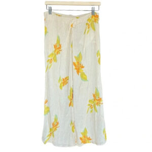 Floral Wide Leg Pants